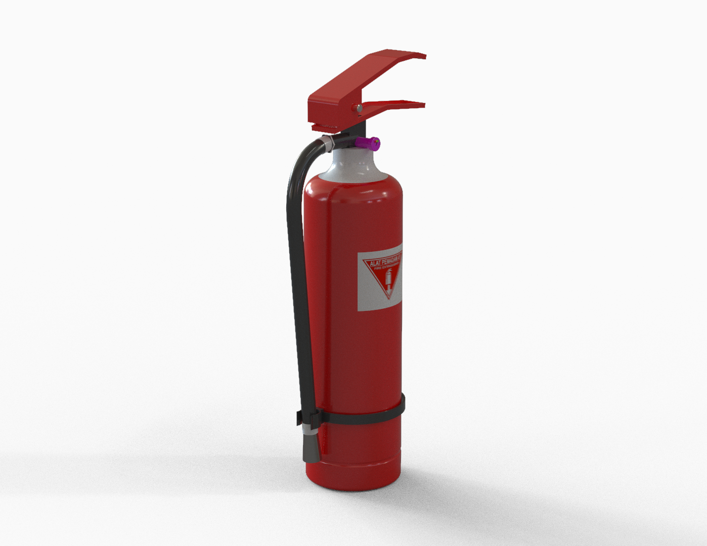 Apar小型灭火器3D数模图纸 Solidworks设计 附STEP